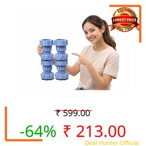 Aakarit Washing Machine Vibration Pads, Floor Trays, Refrigerator Stand, Washing Machine Stand,Height Adjustment Feet for Refrigerators, Fridge Stands with Anti-Slip Rubber (4 Pcs Set)