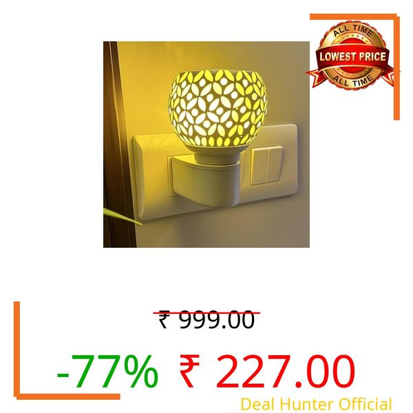 Electric Kapoor Dani with Auto Cut-Off | Smokeless Camphor Burner with Night Lamp | Glass Aroma Diffuser for Home, Mandir & Pooja Room | Loban Dhoop Dani | Spiritual Fragrance & Meditation Decor