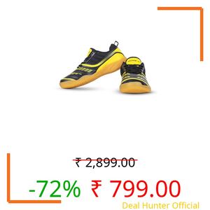 Vector X Ranger 7.0 Power Cushion Rubber Outsole Synthetic Mesh Badminton Shoes for Men Lightweight & Comfortable (Black-Green, 8)