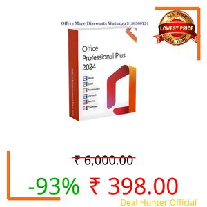 KeySwap MS Ofice suite LTSC Professional Plus Full Version 2024 | Retail License Key for Windows (1 User/PC, Lifetime Validity) | Unlimited Reinstallations 64/32 Bit