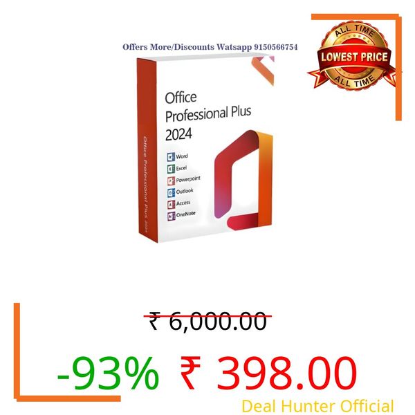 KeySwap MS Ofice suite LTSC Professional Plus Full Version 2024 | Retail License Key for Windows (1 User/PC, Lifetime Validity) | Unlimited Reinstallations 64/32 Bit