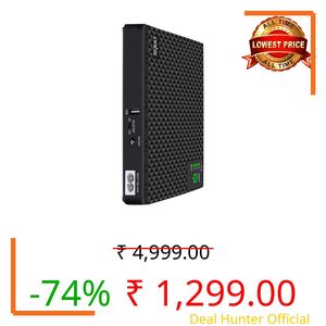 Artis AR-MINIDC-2 Mini UPS for WiFi Router/Modem/Set top Box Devices. 8800mAh Battery Supports 9V/12V-1A/1.5A/2A Routers. USB Port for Phone Charging, Battery Level Indicators. BIS Certified