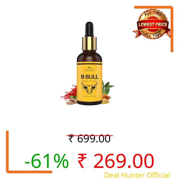 INTIMIFY Pure Ayurvedic Massage Oil For Men - 15ml