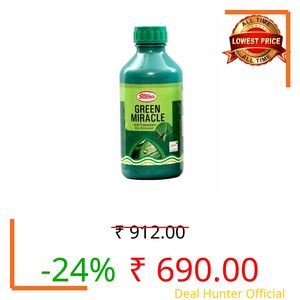 Stanes Organic Green Miracle Liquid Plant Growth Regulator for Home Garden & Plants- Stress Alleviator- Results In Higher Yields. (1 ltr)