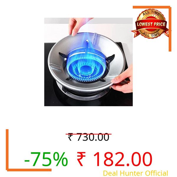 RENARSH Gas Saver Burner Stand | Gas Saver Jali | Home Gas Stove Fire And Windproof Energy Saving Stand (pack of 1)
