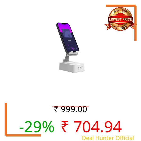RD B-40 2-in-1 Wireless Bluetooth Speaker Power Bank (White)
