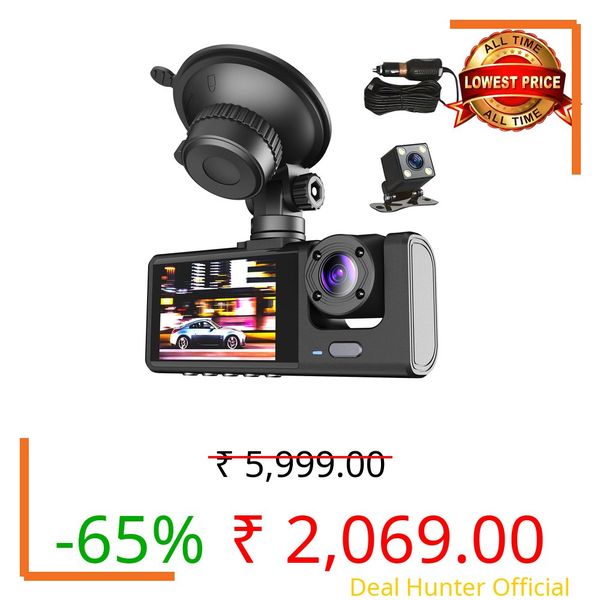 Drumstone 𝐒𝐮𝐫𝐩𝐫𝐢𝐬𝐞 𝐃𝐞𝐚𝐥 15 Years WARRANTY1080P Dash Cam Front and Rear with Motion Detection, 170° Wide Angle, Parking Monitor – Car Vehicle Camera Recorder for Full Protection