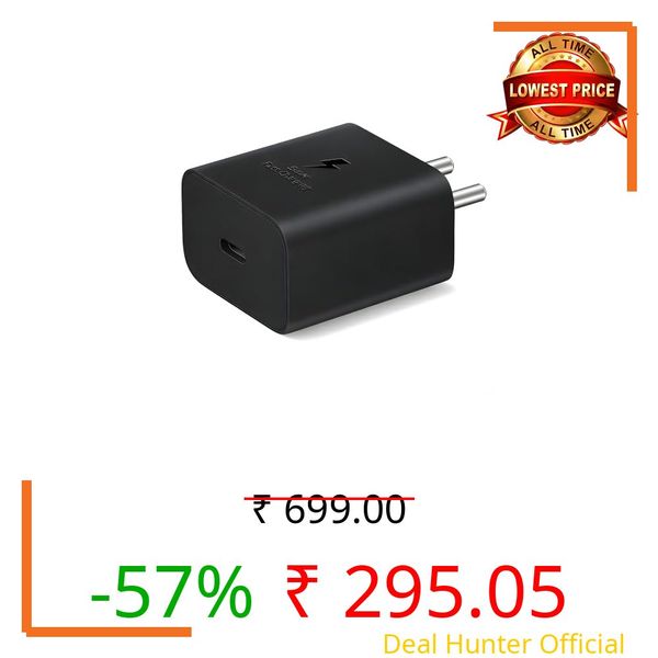 25W Adapter for Samsung | Super Fast Charging PD Charger for Galaxy S26/S25 Ultra, S24 FE, A56/A36/A16, M15/M17/M55 5G, F15/F55/Z Fold & S/A/M/F/Z Series Phones - BIS Certified (2026 Adapter, Black)