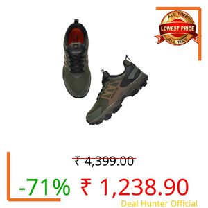 Impakto Mens Edgerunner Rooted Big Toe Box Trekking & Hiking Shoes for Men