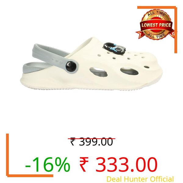 Max Boys Jibbits Clogs(White_36)