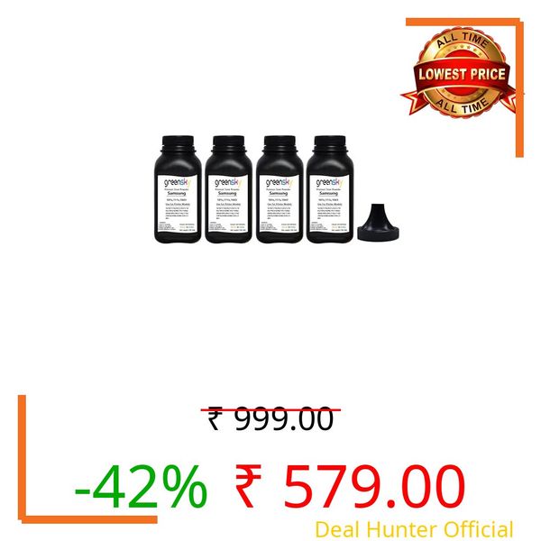 Greensky 111S / 111 Toner Powder Black for MLT-D111S Toner Cartridge Compatible for Xpress SL-M2070,SL-M2071,SL-M2020W,M2021,M2022W (111-4PIC)