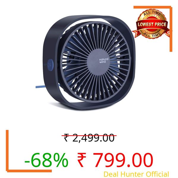 ADELIND Portable Mini Keychain USB Rechargeable Electric Handy Fan with Braided Strap, Battery Powered Checkered Pattern Design Travel Fan for Kids, Children's - MuLtI CoLoR (Mini Table Fan)