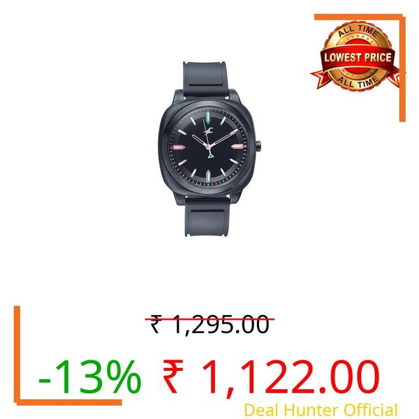 Fastrack Hype Retro Aracde Analog Unisex Watch with Black Dial Watch for Unisex