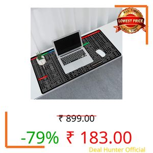 Windows & Office Keyboard Shortcuts Desk Mat | Gaming Mouse Pad Extended Size (800mm x 300mm x 2mm) Stitched Edges| Non-Slip Rubber Base|Computer Laptop|Keyboard Mouse Pad (Keyboard Shortcuts)
