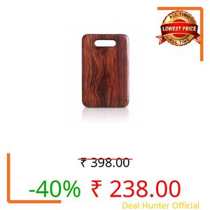 World of Wooden Crafts Sheesham Wood Chopping Board, Standard
