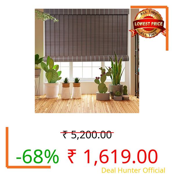 RK DECOR Premium PVC Window Blind for Balcony & Outdoor – Light Filtering, Heat Reducing, Rain Resistant, Sun Shade, Durable Exterior & Interior Blinds for Home & Patio (3/6) 261F