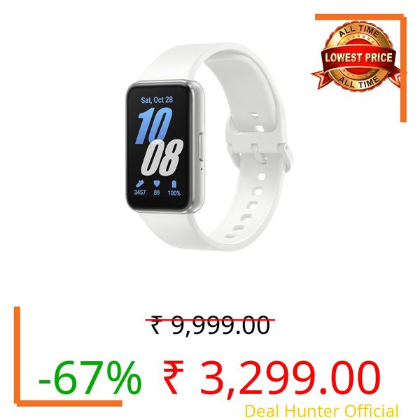 Samsung Galaxy Fit3 Smartwatch Silver (Silver) SM-R390