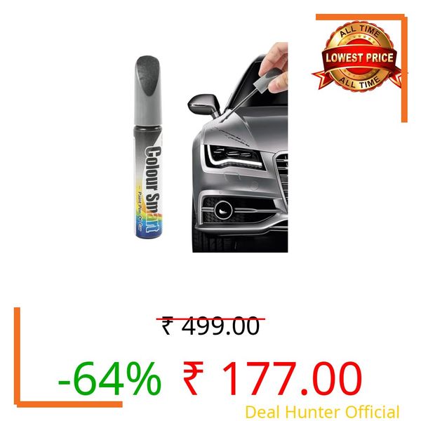 YUQORY Car Scratch Remover Touch Up Paint Pen For Cars,Automotive Car Paint Pen, Car Paint Scratch Repair For Deep Scratches,Special-Purpose White Car Paint Universal Color (Grey)