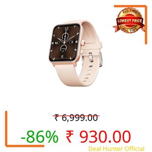 boAt Wave Call 2 with 1.83” HD Display, Advanced BT Calling, Functional Crown, Cloud & Custom Watch Faces, Multiple Sports Modes, IP67, HR, Sleep & SPO₂ Monitor Smart Watch(Orchid Blush)