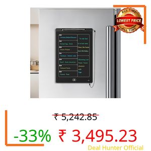 Magnetic Weekly Chore Chart for Adults, 9.8”×6.7” Small to Do List Dry Erase Board for Fridge Grocery Shopping Kitchen Menu Planning Whiteboard Refrigerator Digital Notepad Blackboard Meal Planner