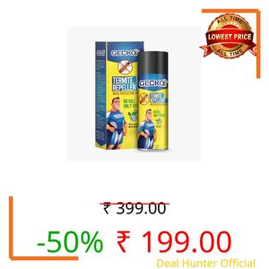 Termite Repellent Spray | 100% Herbal Wood Protection | Effective Against Termites, Borers & Insects | Safe for Furniture in Home, Kitchen & Office | 120ml | FORMULATION 10X