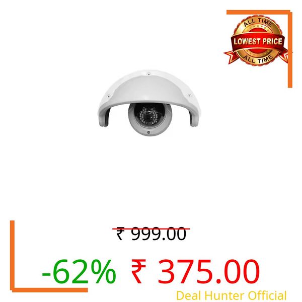 Daesyn Deal CCTV Video Doorbell Camera Shade Cover | Weatherproof Protective Cap for Outdoor Use | Sun & Rain Shield for Smart Doorbell Security Camera for Home Safety