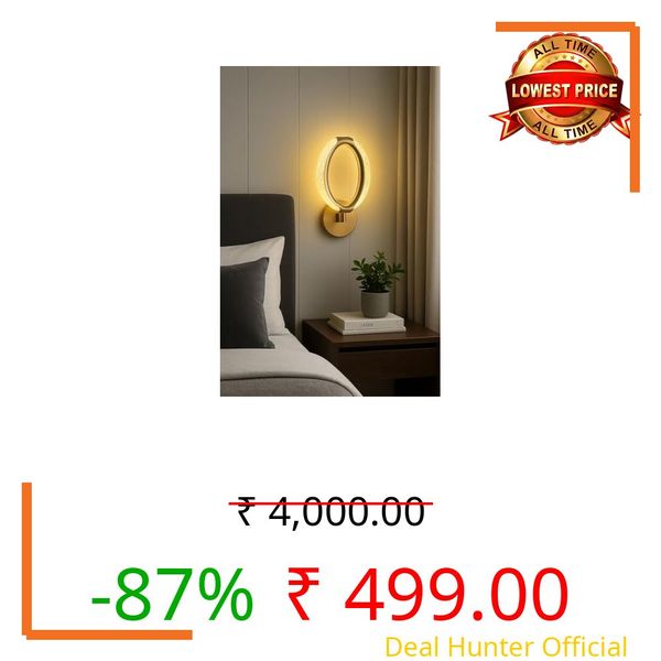 Lyse Decor wall Lamps for Bedroom Modern, wall Lights Indoor, wall lamp for Living Room Decoration, and Wall Lights for Home Decoration
