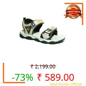 G&D Helix Unisex Kids Sandals with Mesh Sole EVA Cushion Material for all-day Comfort & Breathable, Lightweight | Stylish Indoor & Outdoor | Causal Sandals