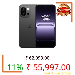 OnePlus 13s | Snapdragon® 8 Elite | Smarter with OnePlus AI | Lifetime Display Warranty | 12GB+512GB | Black Velvet