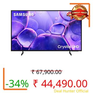 Samsung 138 cm (55 inches) Crystal 4K Ultra HD Smart LED TV UA55U8100FULXL (Black)