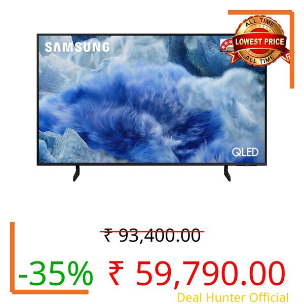 Samsung 138 cm (55 inches) 4K Ultra HD QLED Smart TV QA55Q8FAAULXL (Black)