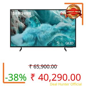 Samsung 108 cm (43 inches) 4K Ultra HD QLED Smart TV QA43Q7FAAULXL (Black)