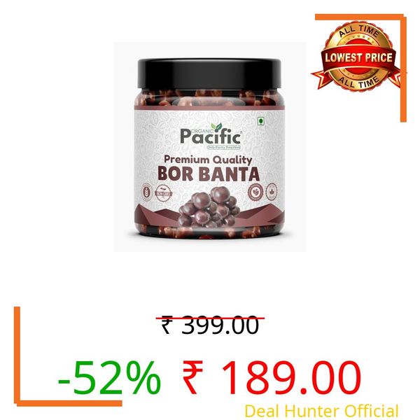 ORGANICPACIFIC Borkut Goli | Borkut Laddu | Borkut Churan | Mukhwas | Real Taste of BOR | BOR Laddu - 500gm, bor banta Borkut candy