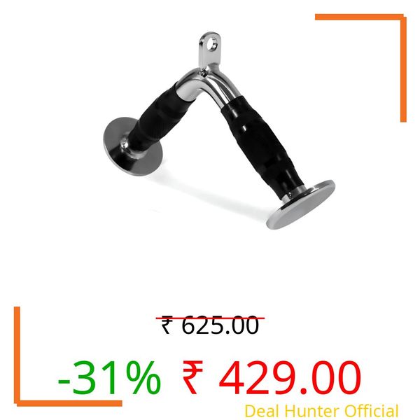 HT XPLORIX™ V-Shaped Handle - Versatile Cable Attachment for Triceps, Biceps & Strength Training