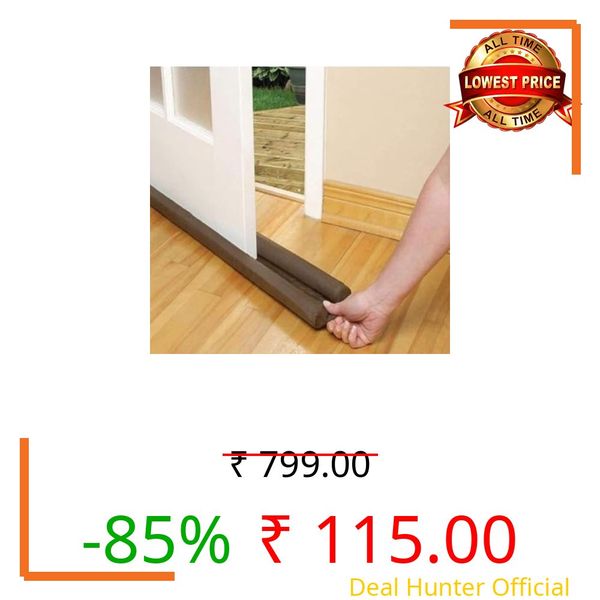 RERANT (Pack of 3, 39 Inches) Door Guard – Bottom Seal Strip Gap Filler for Doors | Soundproof, Noise Reduction, Energy Saving, Dust & Insect, Rat Protector, Door Strip for Home & Office