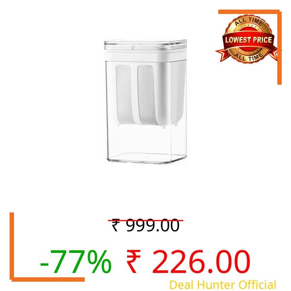 RANIC Greek Yogurt & Curd Maker - 1100ml Fine Mesh Strainer with Lid | Multifunctional Yogurt Filter | Curd Maker for Home | Perfect for Homemade Yogurt, Curd, Cheese Maker (Pack of 1)