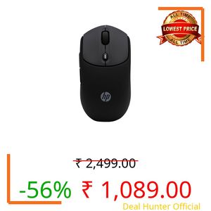 HP 400 Quiet Black Wireless Mouse
