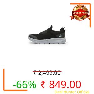 Boldfit Walking Shoes for Men Slip On Shoe for Men Cushion Shoes Without Laces for Mens Jogging Shoe for Man Regular Wear Without Lace Slip Ons Black 10