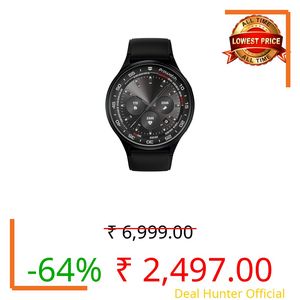 Newly Launched ProWatch Xtreme with Enhanced Fitness Features - 1.43" AMOLED AOD Display | Inbuilt GPS, Altimeter, Barometer & Compass | Body Energy Features| Corning Gorilla Glass 3 (Silicone)