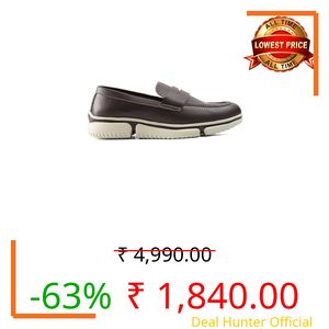 Monkstory Gravity Lift Ultra-Comfort Men's Slip-On, Brogue Sneakers (Choco Brown, UK Footwear Size System, Adult, Men, Numeric, Medium, 11)