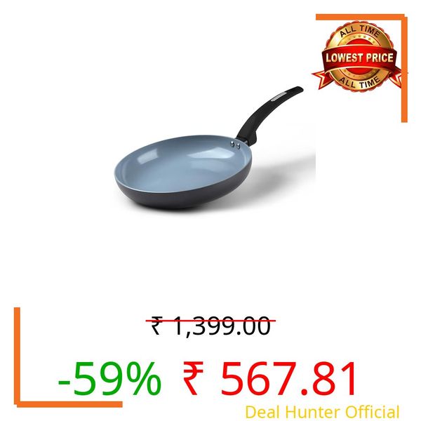 Tower Fry Pan 22cm Ceramic Non-Stick | Gas Induction Compatible Skillet