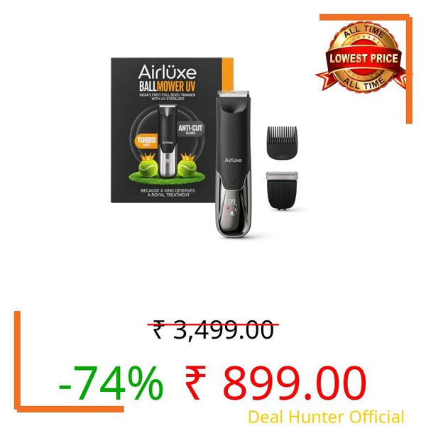 Airluxe BallMower Full Body Trimmer for Men with One extra blade