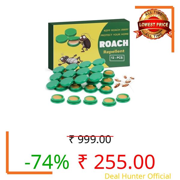 DIMAZO Cockroach Killer Gel for Home – Strong Roach Repellent & Pest Control Gel for Indoor Use | Permanent Cockroach Solution for Kitchens, Bathrooms & Cabinets. 12 - PCS