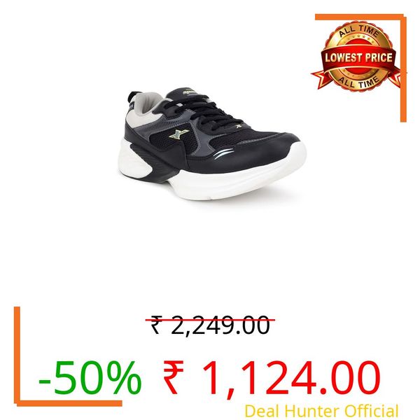 Sparx Sports Shoes SM-9062 Black for Men