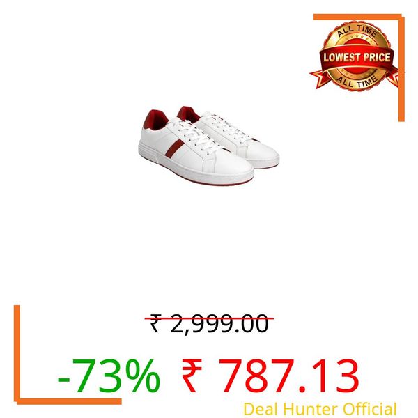 Levis Men Colourblocked PU Sneakers