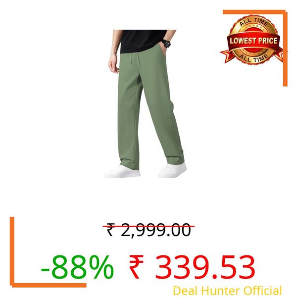 JVX Trouser for Men || Casual Trouser || Track Pant for Men || Trackpants || Mens Track Pant (TROUSER-03-PISTA-36)
