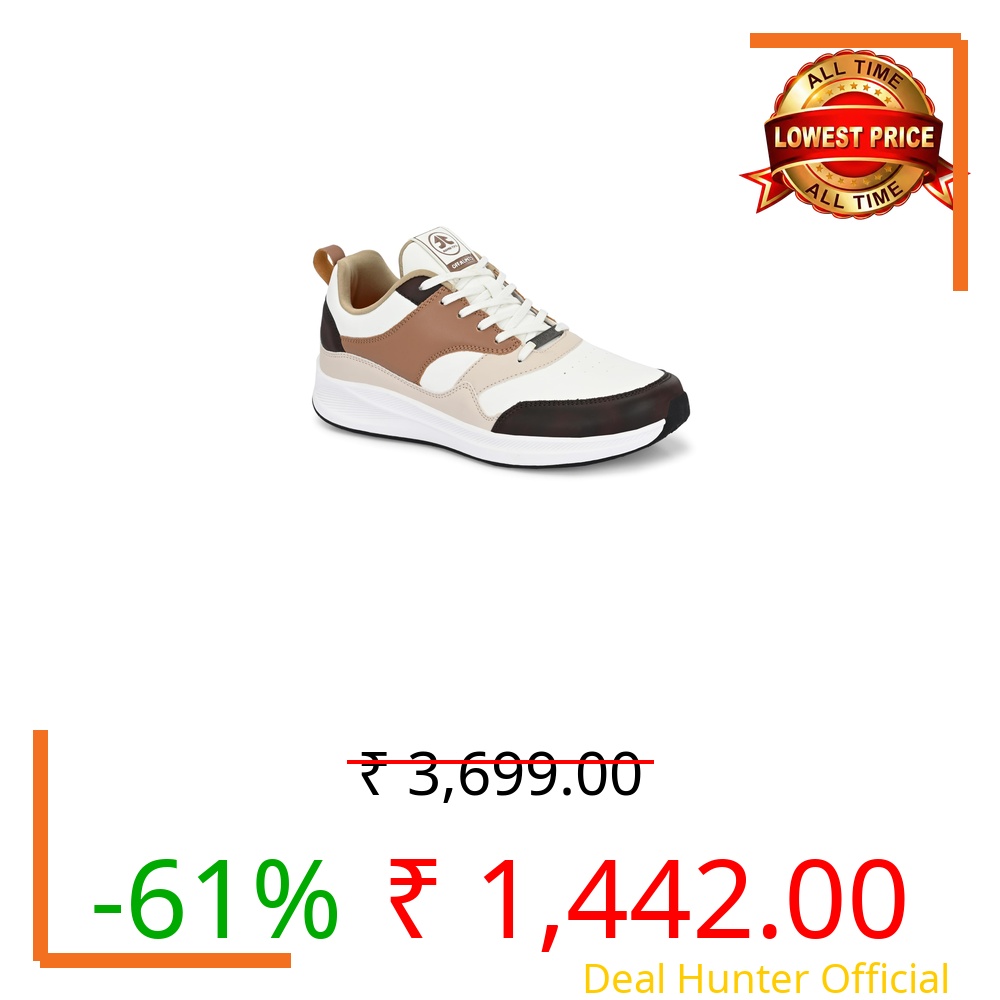 OFF LIMITS Men STUSSYY (Memory TECH) Running Shoes, Off White/Brown/Mocha Mousse, 8 UK