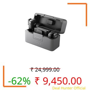 DJI Mic Mini Microphone (2 TX Microphone + 1 RX Receiver + 1 Charging Case) BR - DJI126