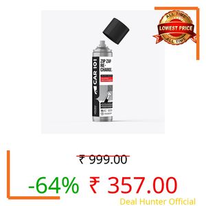 CAR101 Zip Zap Recharge – Duster Rejuvenator Spray | Restores Dust-Trapping Power with Ceramic Wax Infused | Easy Spray Application | Extends Duster Life | for Car & Bike Dusting Tools