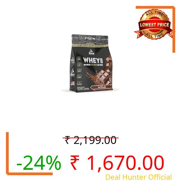 Pole Nutrition Whey Protein | Lean Muscle Shake | High Protein, Zero Sugar | 1 Lbs (454g) | Supports Recovery & Muscle Growth (1 lbs, RICH CHOCOLATE)